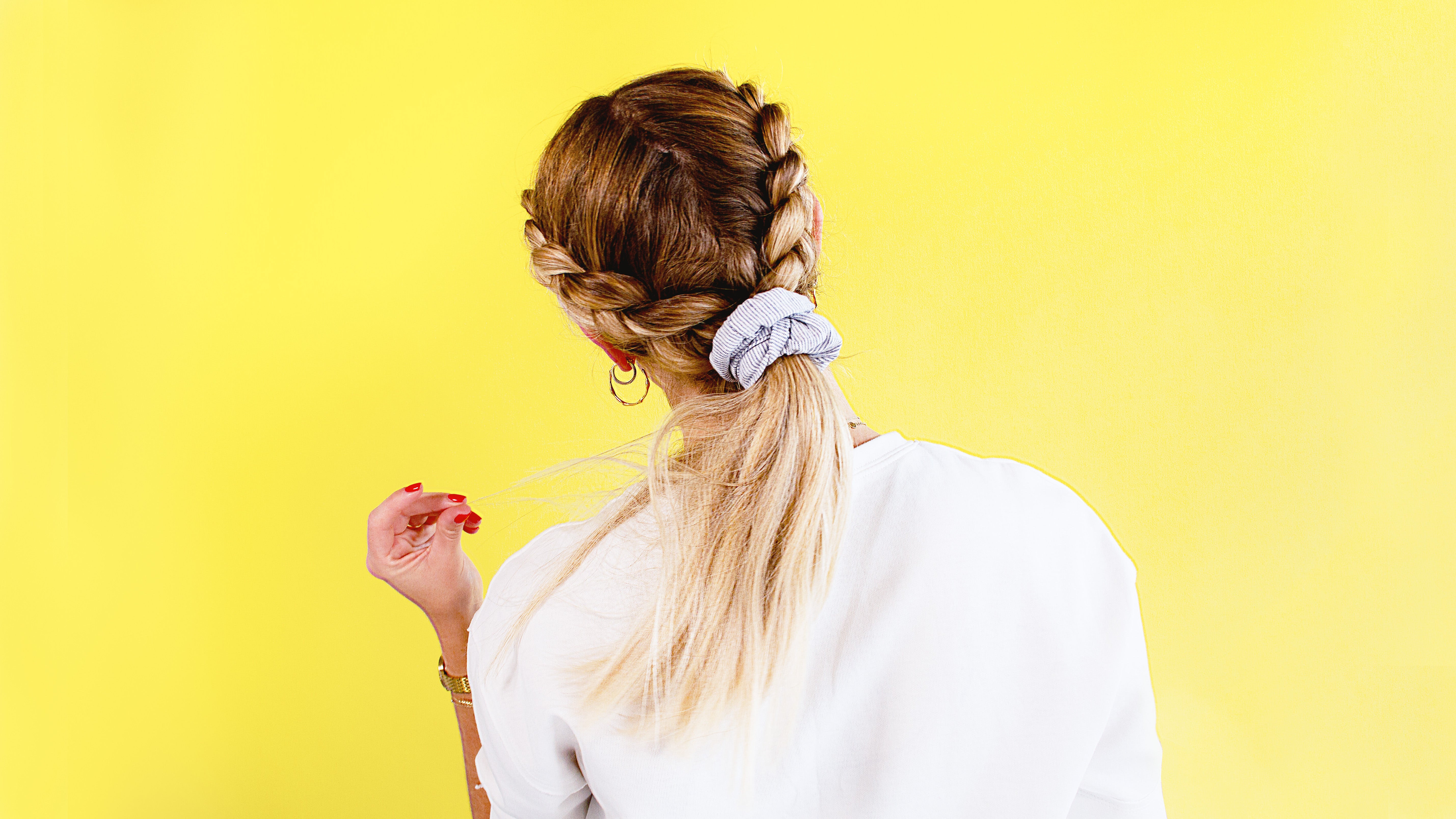 HOW TO: Dutch Braid with a 90s vibe – Percy & Reed