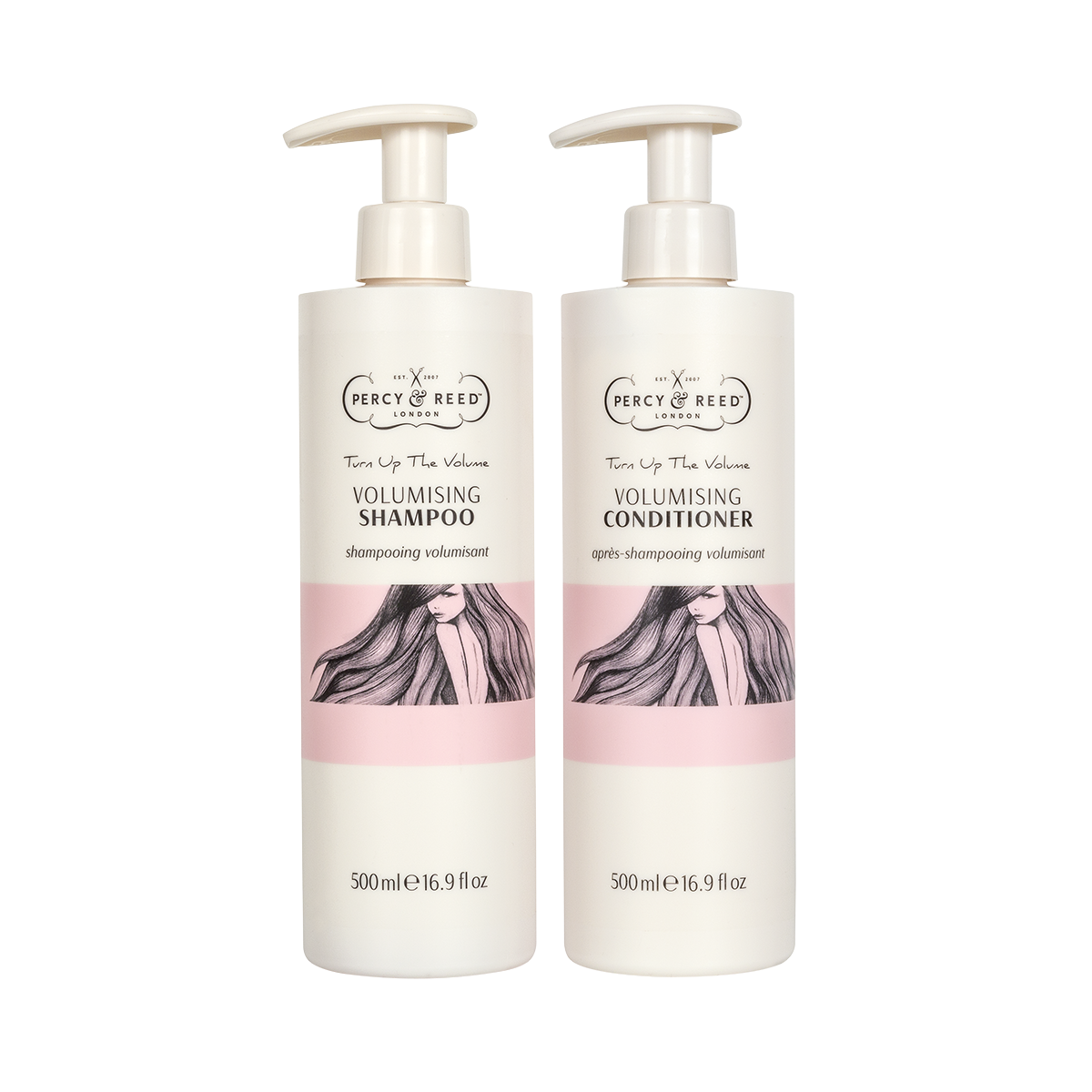 Percy & Reed Turn Up The Volume Volumising Supersize Shampoo & Conditioner