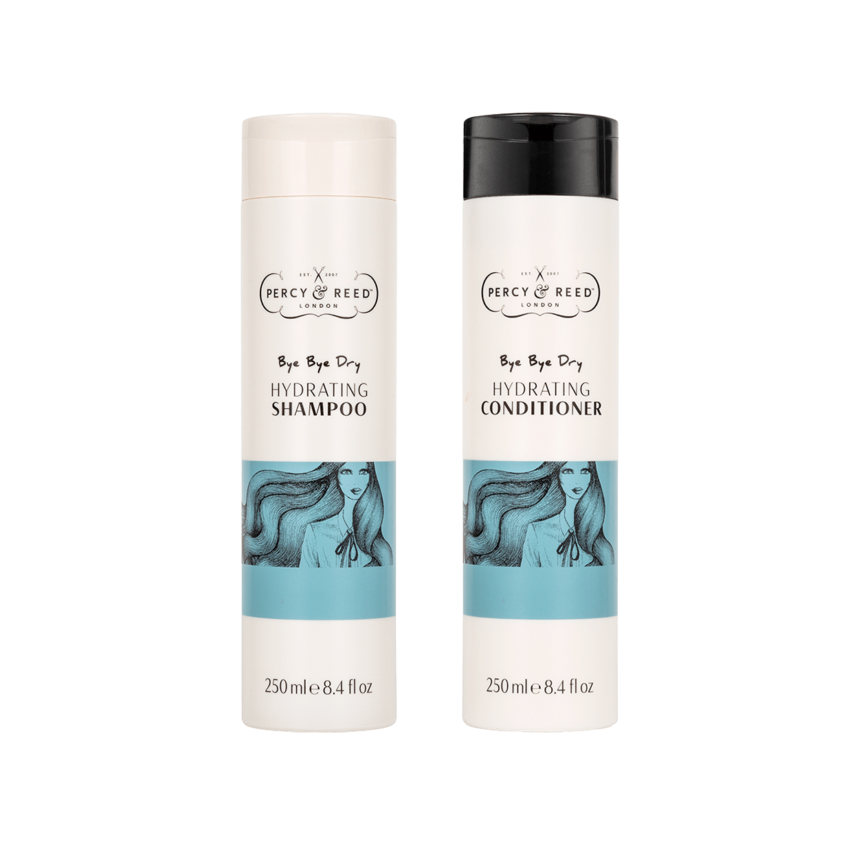 Percy & Reed Bye Bye Dry Hydrating Shampoo and Conditioner Bundle