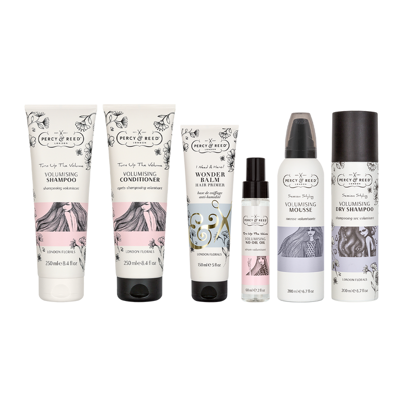 Percy & Reed London Florals Ultimate Volumising Collection