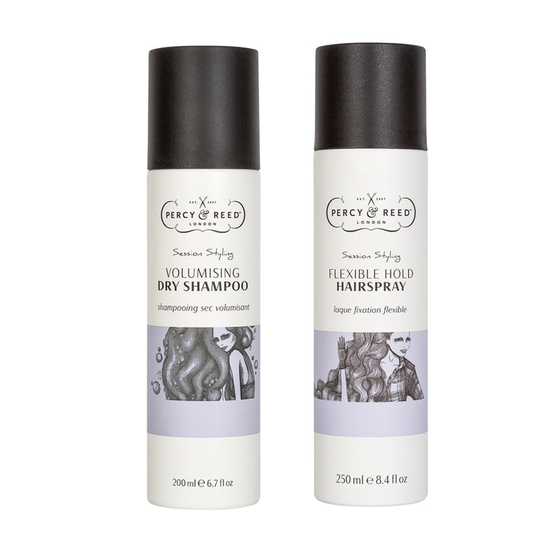 Flexible Hold Hairspray & Volumising Dry Shampoo Duo