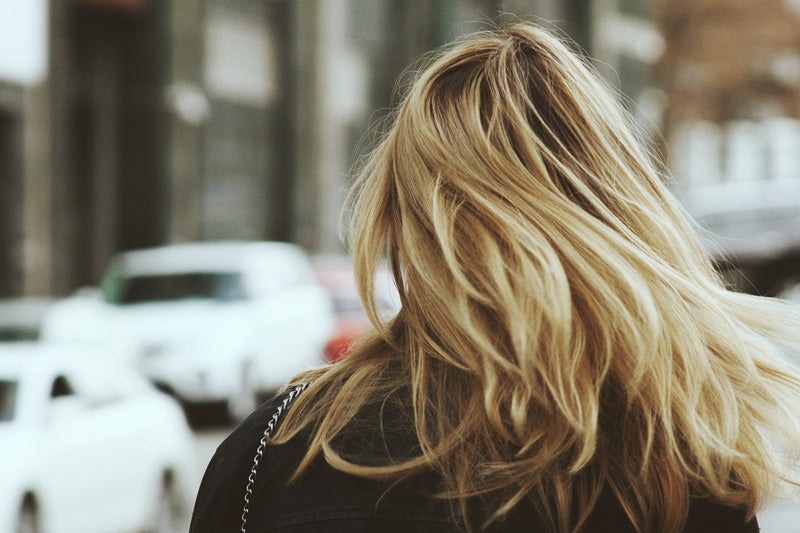 Girl with long hair