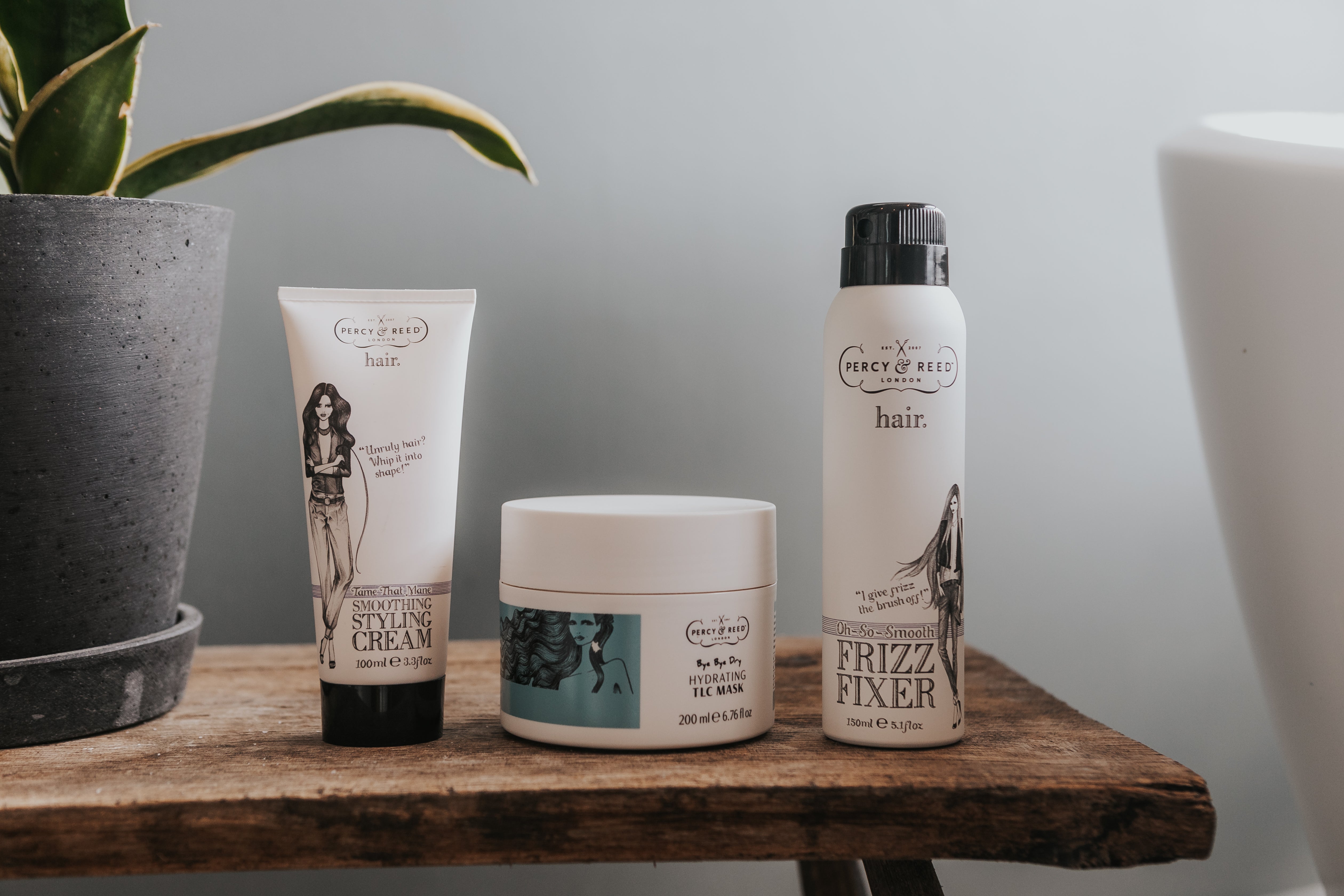 Perfect your frizz fighting routine Percy & Reed