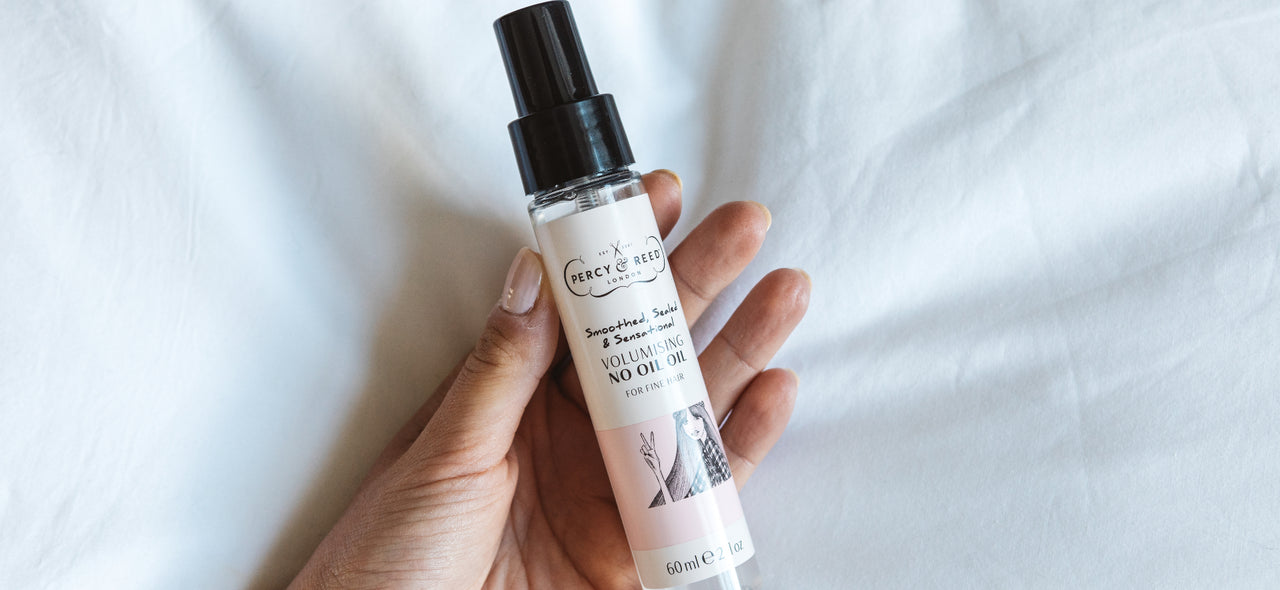 Repair the condition of dry, damaged post-summer hair with No Oil Oil...