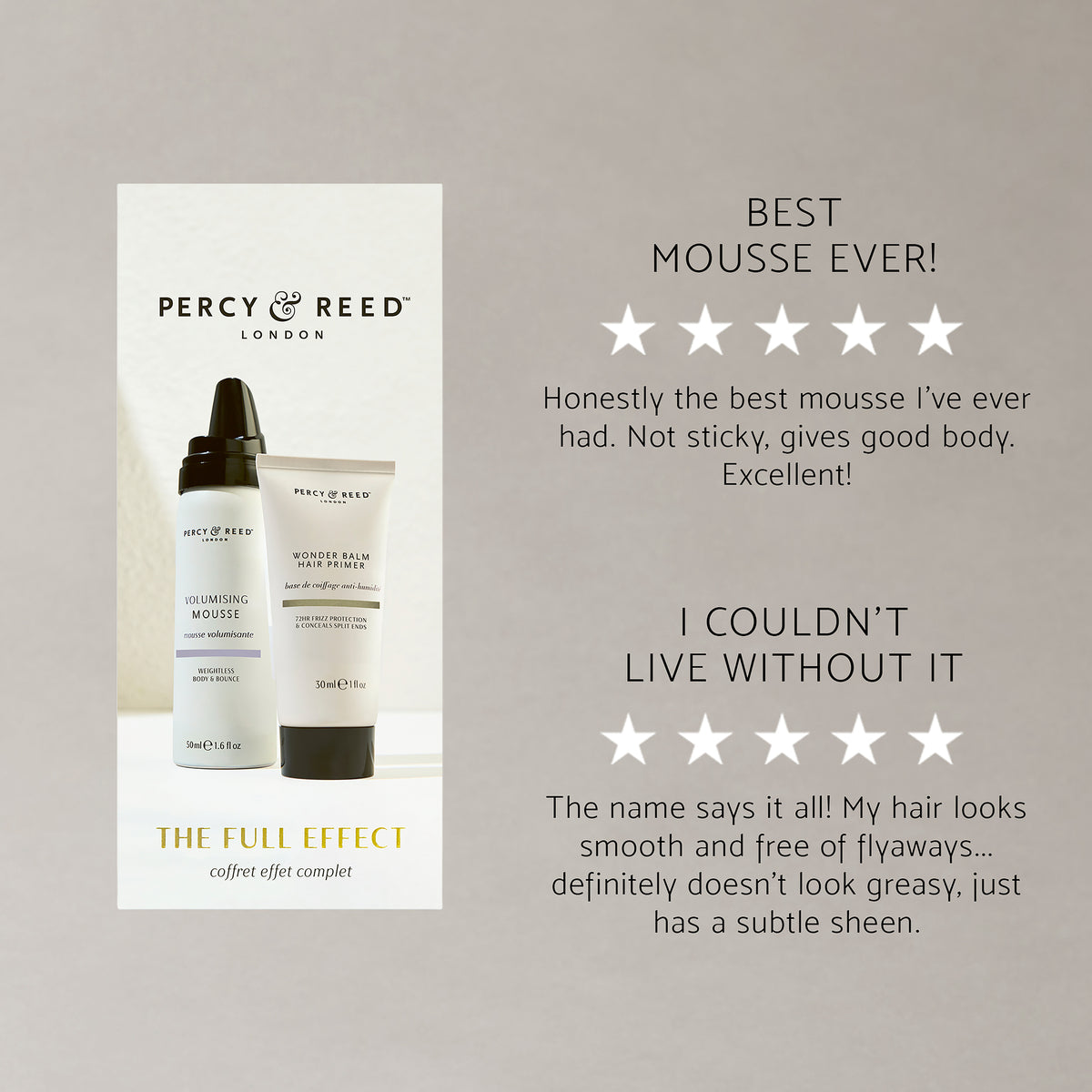 Percy & Reed The Full Effect Hair Kit