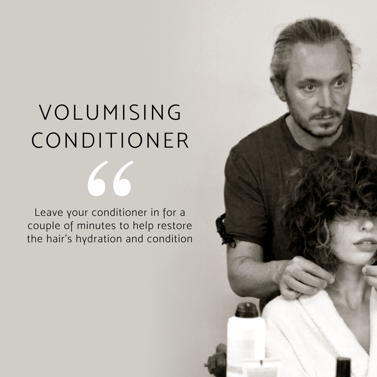 Percy & Reed Volumising Conditioner stylist endorsement - Paul Percival
