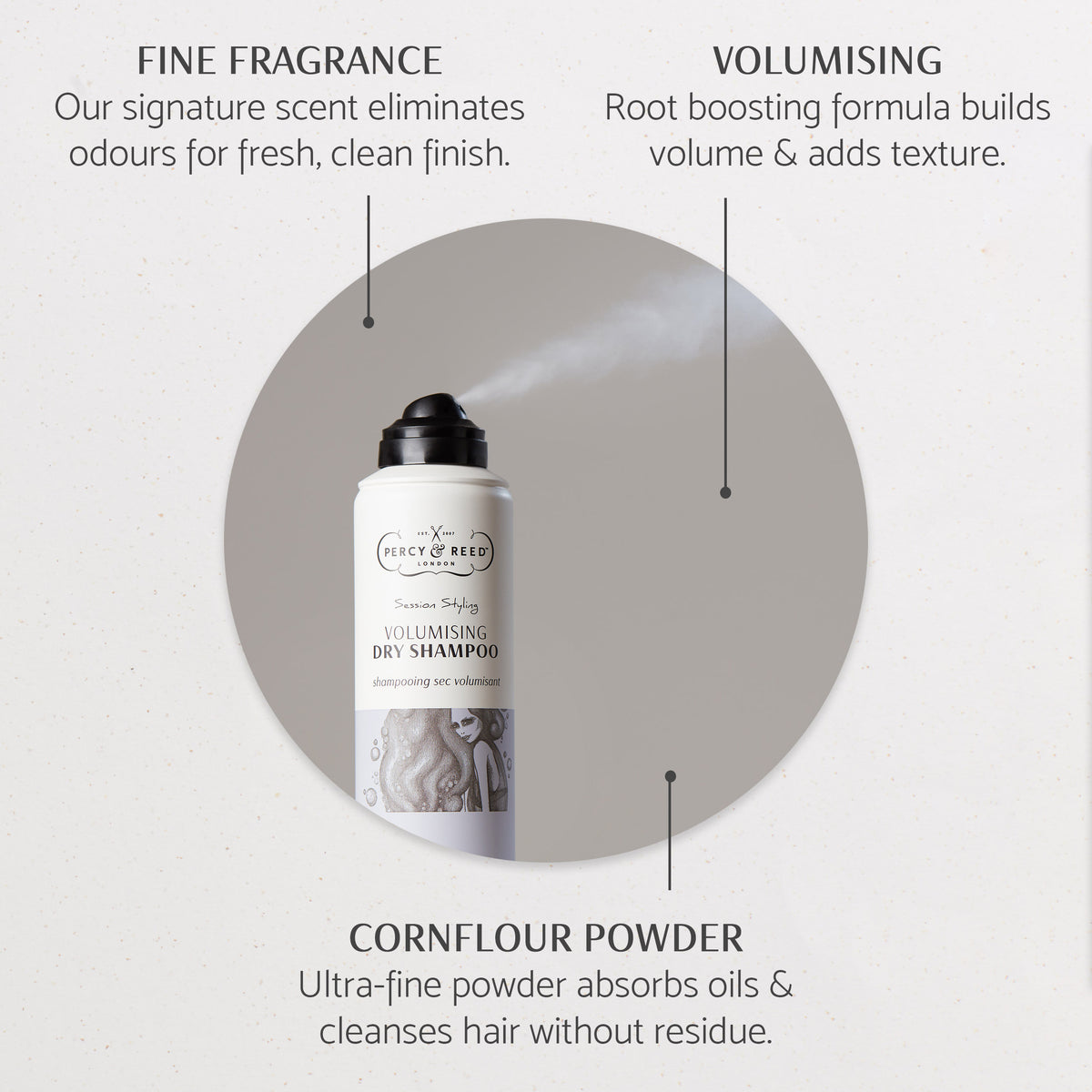 Percy & Reed Session Styling Volumising Dry Shampoo