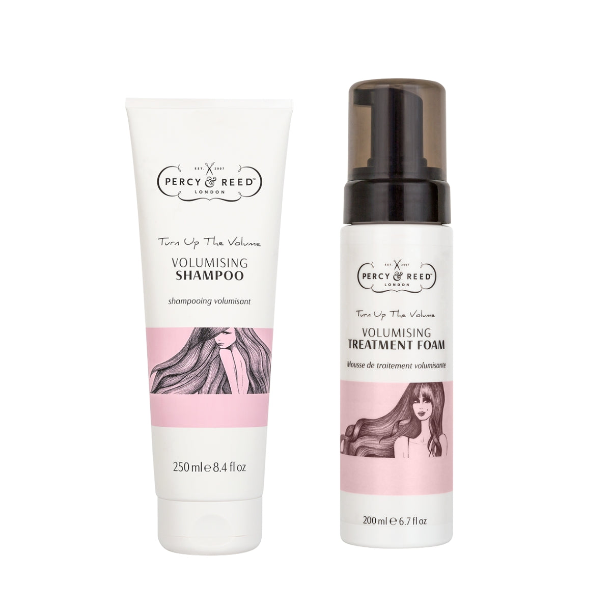 Volume Shampoo & Volume Treatment Foam Duo