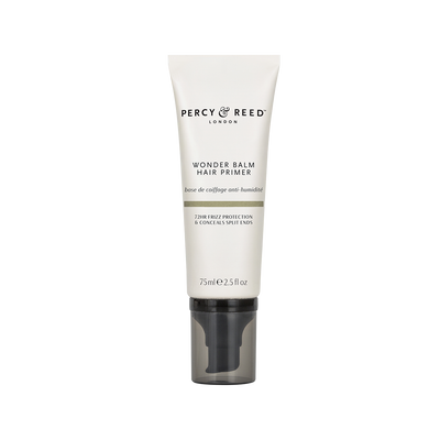  Percy & Reed Wonder Balm Hair Primer tube, hair primer for styling and manageability, 75ml