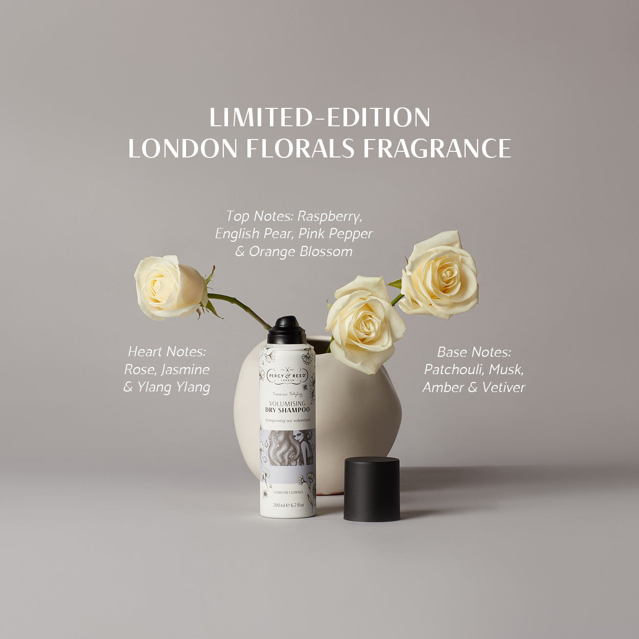 Percy & Reed Session Styling Volumising Dry Shampoo - London Florals Edition