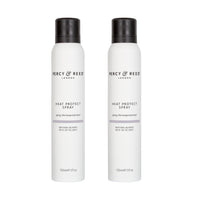 Percy & Reed Heat Protect Spray Duo, heat protection hair spray set with two bottles 2x150ml