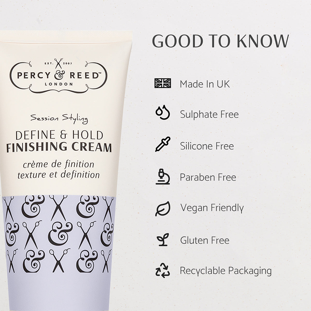 Percy & Reed Session Styling Define & Hold Finishing Cream