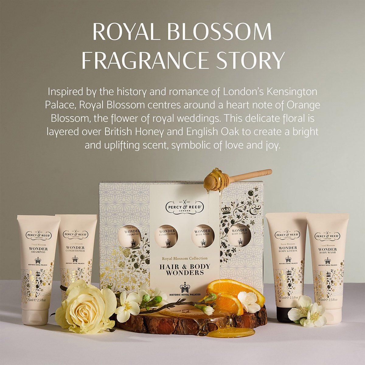 Royal Blossom Hair & Body Wonders Collection