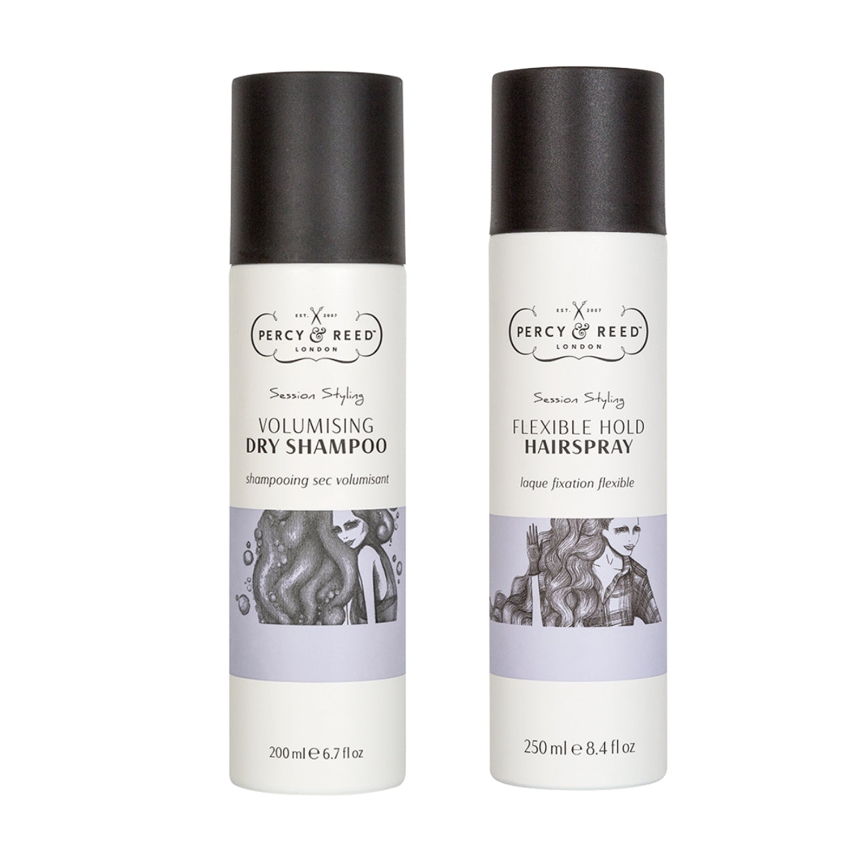 Flexible Hold Hairspray & Volumising Dry Shampoo Duo