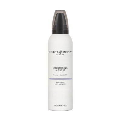  Percy & Reed Session Styling Volumising Mousse bottle for volume and body, 200ml