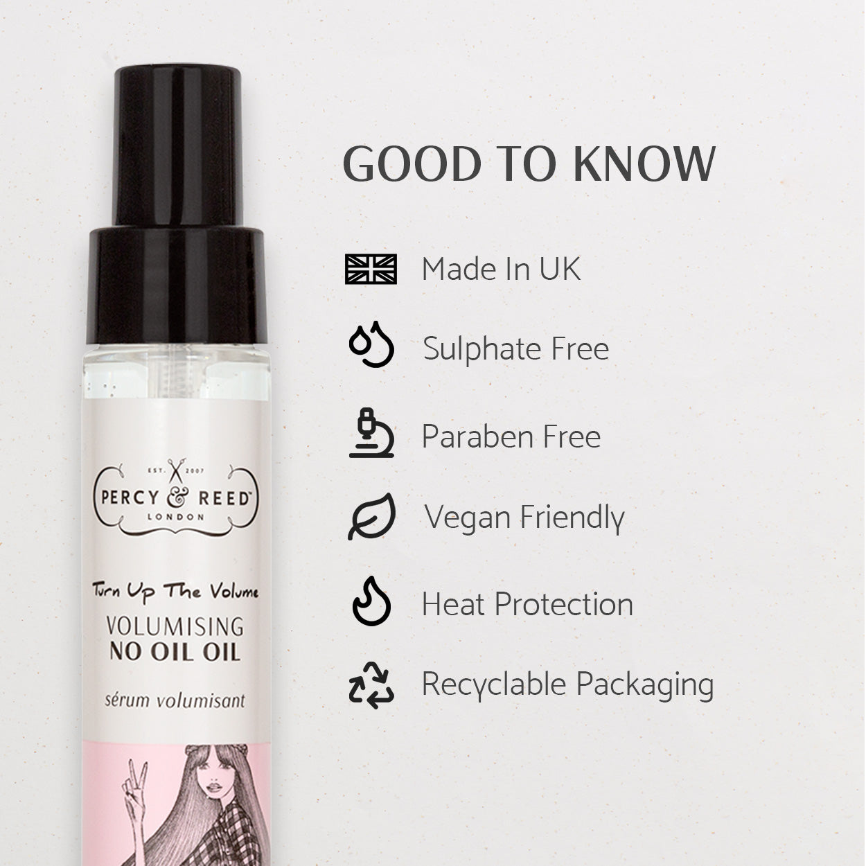 Percy & Reed Turn Up the Volume No Oil Oil