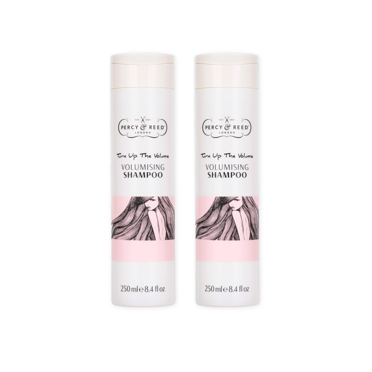 Turn Up the Volume Volumising Shampoo 250ml Duo