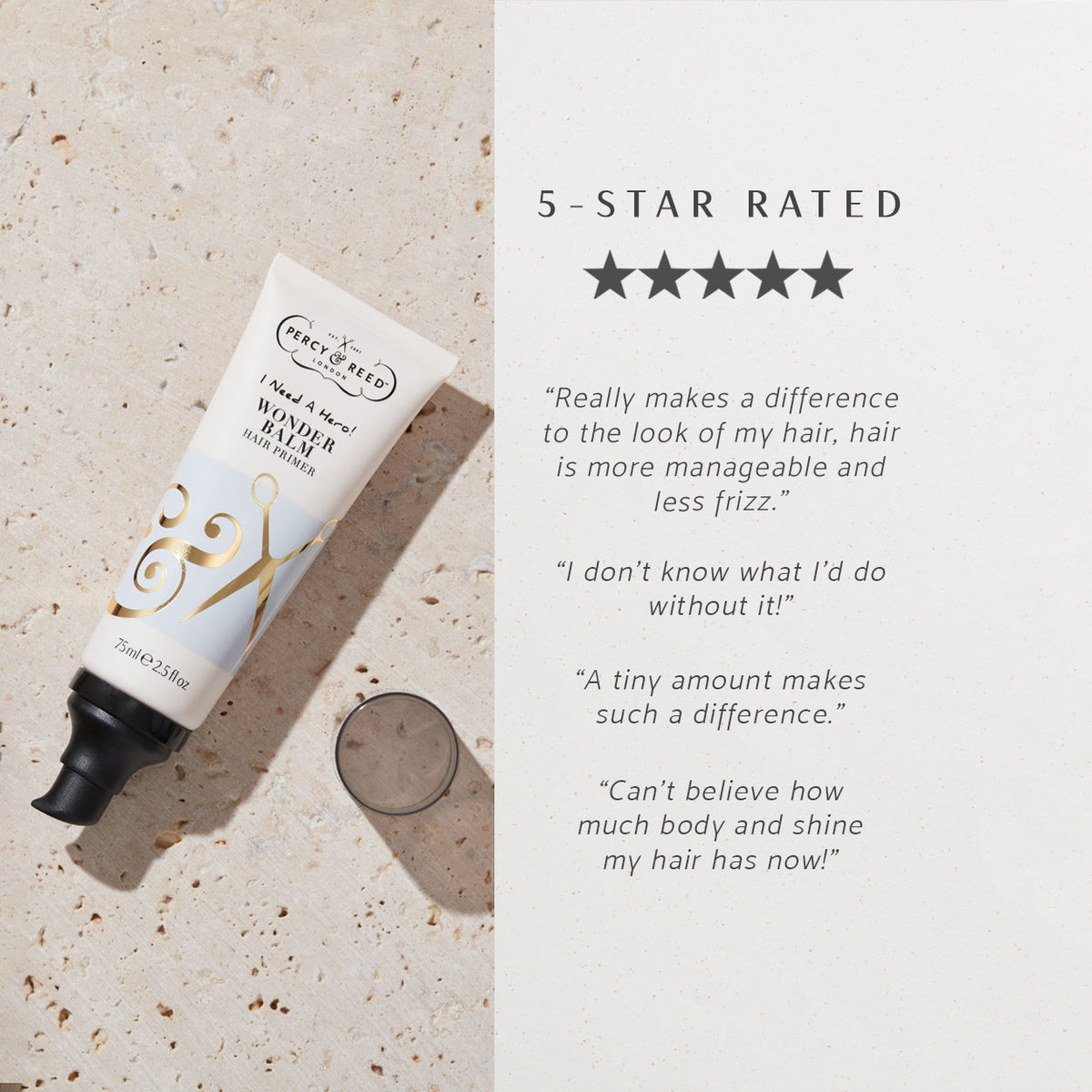 Reviews of Percy & Reed Wonder Balm Hair Primer